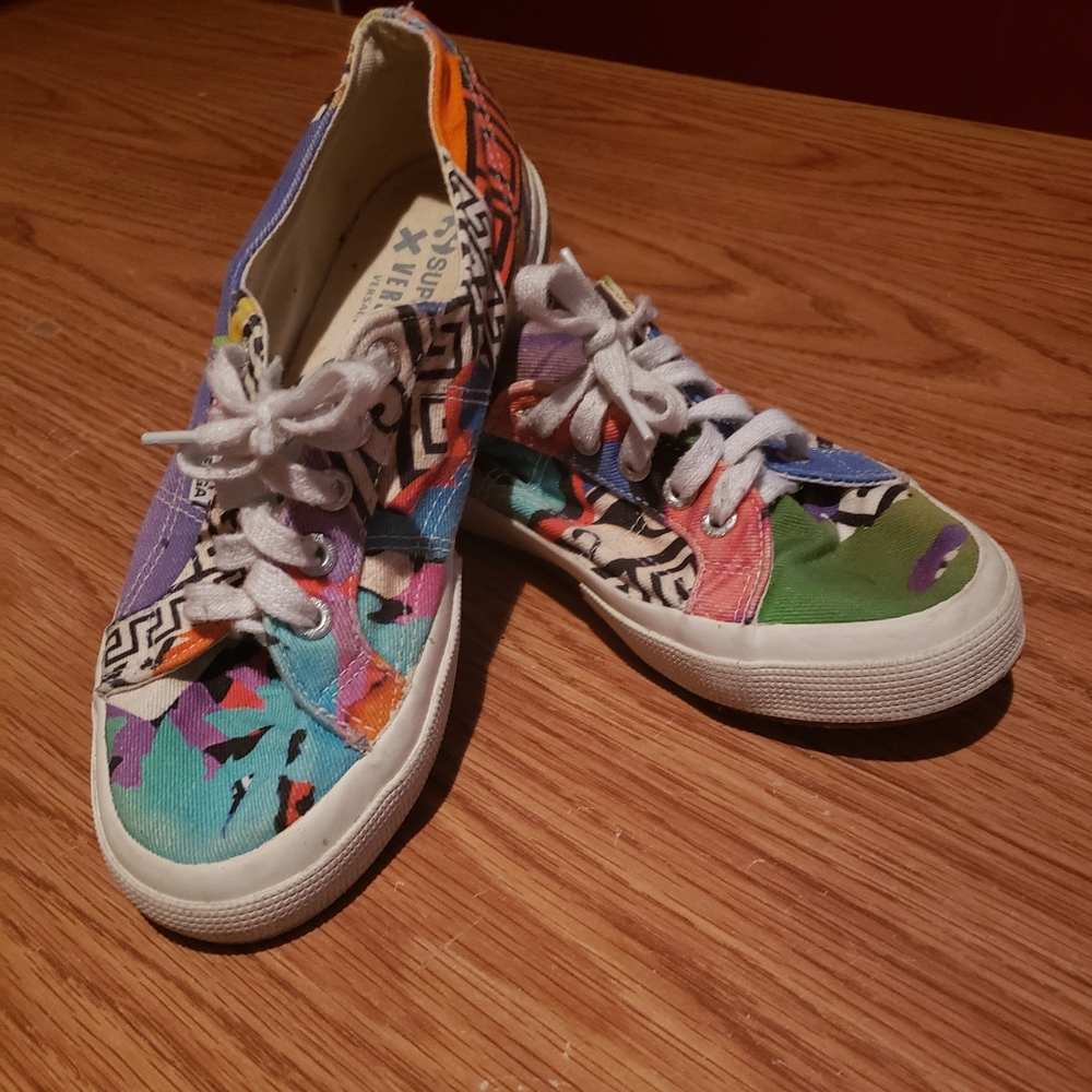 Superega versus versace shoes